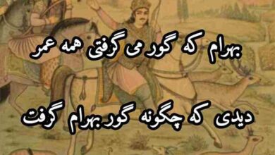 خلاصه داستان زندگی بهرام گور